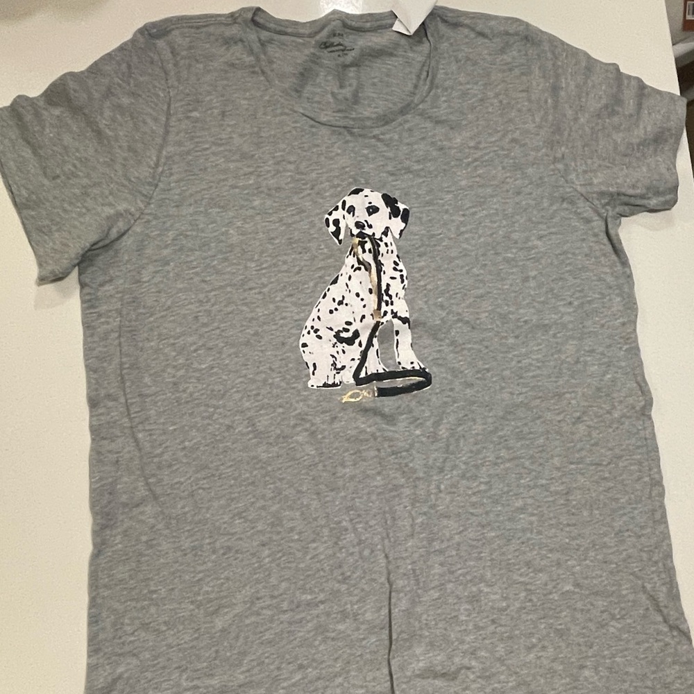 J crew Dalmatian tee